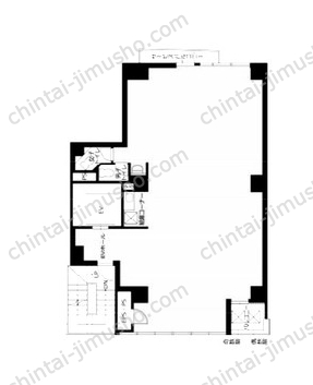 VORT銀座イースト4階の間取図