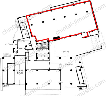 ステップ六本木の間取図