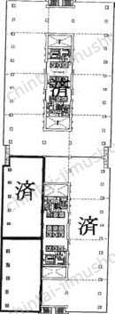 芝パークビルの間取図