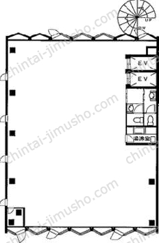 初音森ビルの間取図