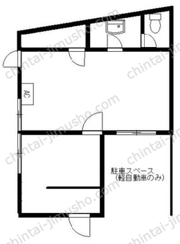 エスエフ千川1Fの間取図
