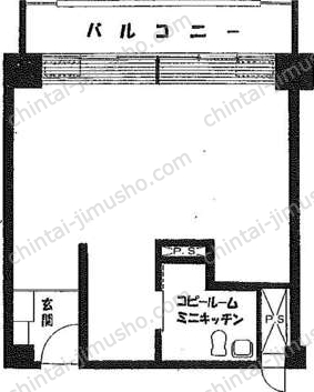 神宮前コーポラスの間取図