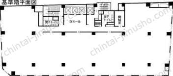 内幸町ダイビル8Fの間取図