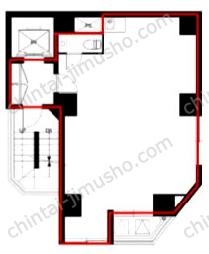 COMMON Akasaka10階の間取図