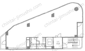 井門西麻布ビルの間取図