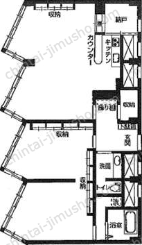 コープオリンピアの間取図