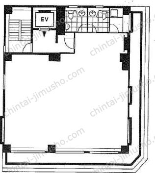 FG KUDAN CITYPLAZA4階の間取図