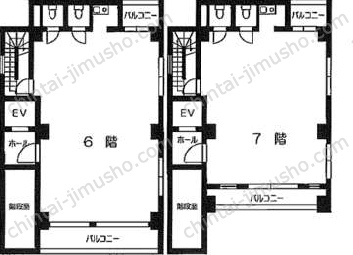 ジャストプレイスビル一括の間取図