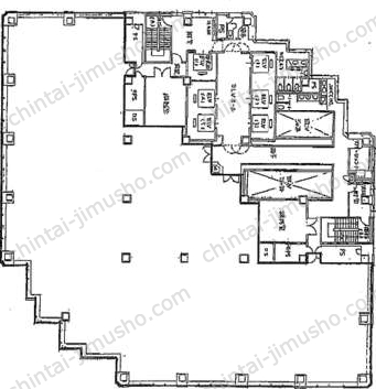 新宿スクエアタワーの間取図
