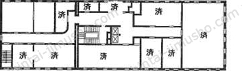 丸石ビルの間取図