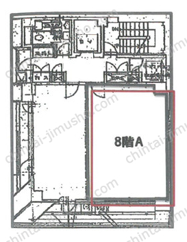 銀座プルミエビルの間取図