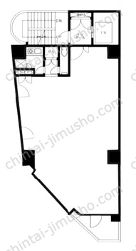 HKパークビルⅠの間取図