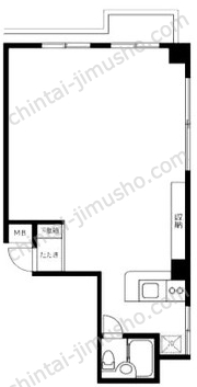 Barbizon11の間取図