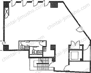 ITY大塚ビル4階の間取図
