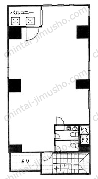 ヨシフジビルの間取図