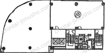 東貨ビルの間取図