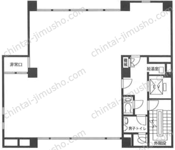 新・荒井ビル6Fの間取図