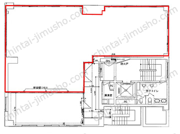 鹿児島ビル10Fの間取図