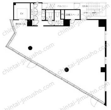 VORT渋谷の間取図