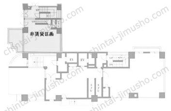 駒形松井ビル1Fの間取図