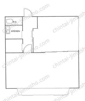 青山ホワイトテラス2階の間取図