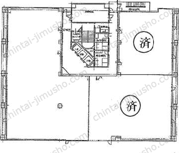 三田日東ダイビルの間取図