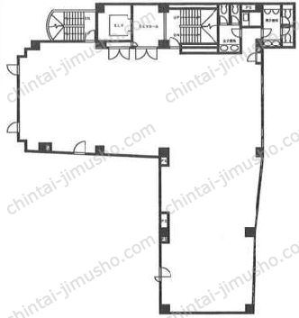 白山NTビルの間取図
