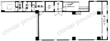 1510ビルの間取図