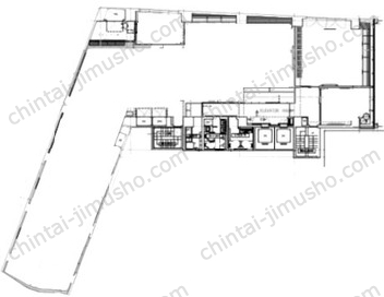 ACN田町ビル10階の間取図
