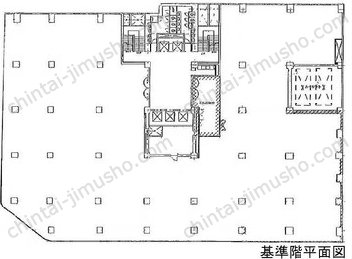 柳屋ビル2階の間取図