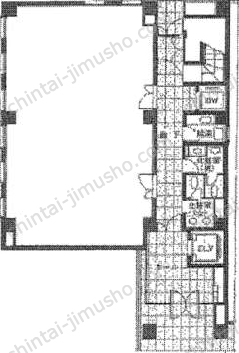 ダイコービル1階の間取図