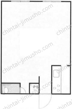 高田馬場ダイカンプラザの間取図