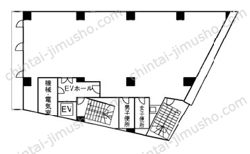 幸伸ビルの間取図