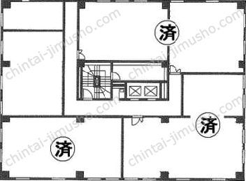 飯田橋i-MARK ANNEXの間取図