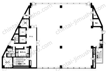 青葉台石橋ビル7Fの間取図