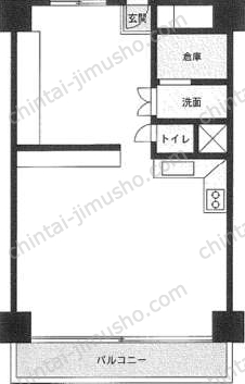 神宮前コーポラスの間取図