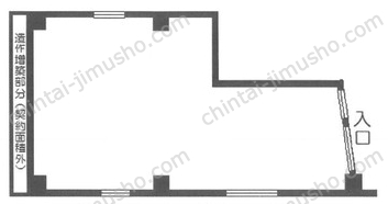 山口ビル3Fの間取図