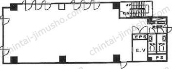 福栄秋葉原ビルの間取図