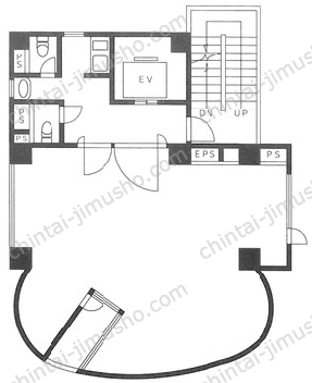 Barbizon745階の間取図