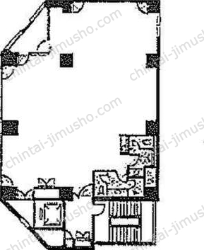 TK新都心ビルの間取図