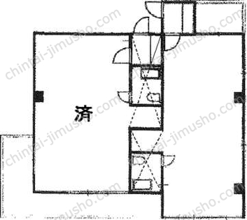 VORT秋葉原riverfront9階の間取図