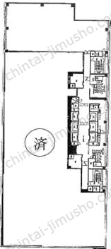 日本橋フロント／ビジネスエアポート日本橋の間取図