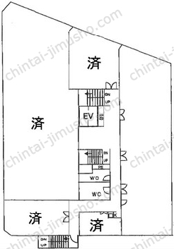 新陽ビルの間取図