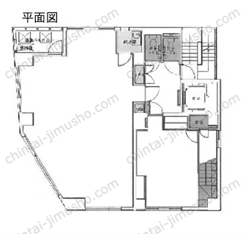 九段下SSTビル6Fの間取図