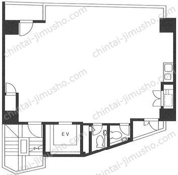 VORT西新宿Ⅱの間取図