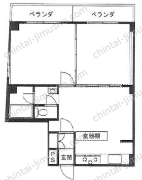 早瀬ビルの間取図