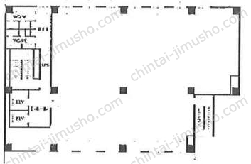 T&Tビル5階の間取図