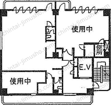 明芳ビルの間取図