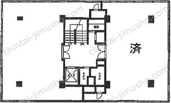 第5東ビルの間取図
