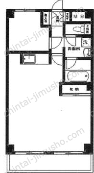シティハウスノヴァの間取図